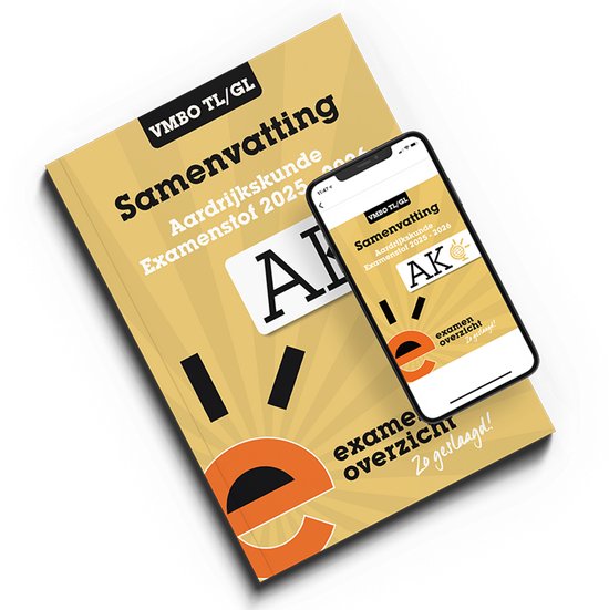 ExamenOverzicht - Samenvatting Aardrijkskunde VMBO TL/GL - cover