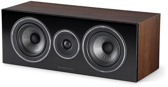 Wharfedale Diamond 12.C Center Speaker - 2-Weg Luidspreker - Surround Sound - 2x 130mm Drivers/25mm Tweeter - Walnoot