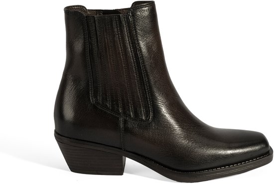DESA Bottes Cuir Marron Femme Astuce de chaussure: carré Taille: 40 EU