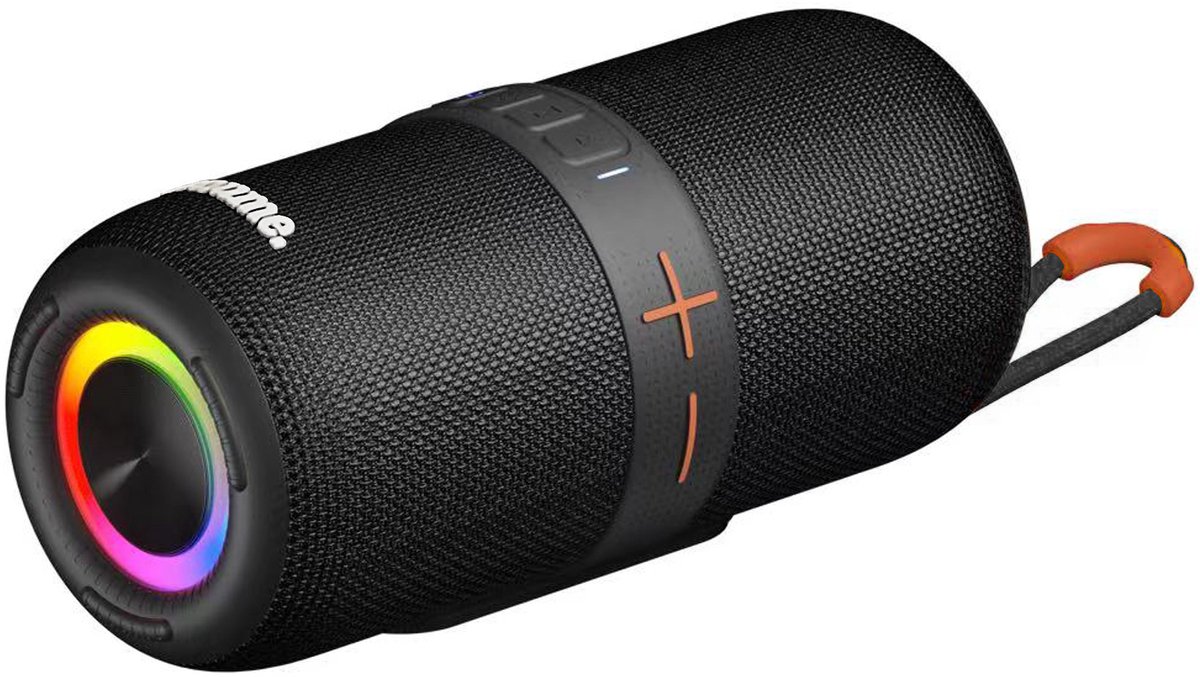 Sonume Base Bluetooth Speaker - Zeer Krachtig Stereo Geluid - 60 Watt - Diepe Bass - IPX5 Waterbestendig - Bluetooth 5.0 - Volledig Draadloos - Zwart