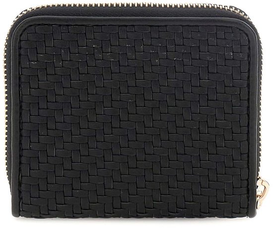 GUESS porte-monnaie Phaedra SLG Zip Around Wallet Black noir