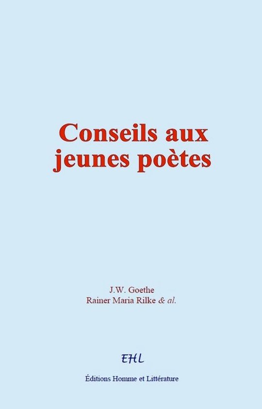 Conseils aux jeunes poètes - cover