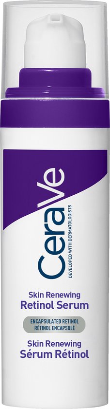 CeraVe Skin Renewing Retinol Serum - Geschikt voor een gevoelige huid - Met ingekapselde Retinol en Ceramiden - 30ml