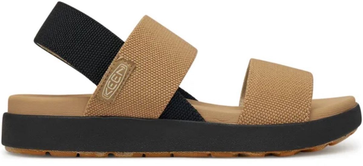 Keen Wmns Elle Backstrap Cornstalk/zwart damesschoenen - 38