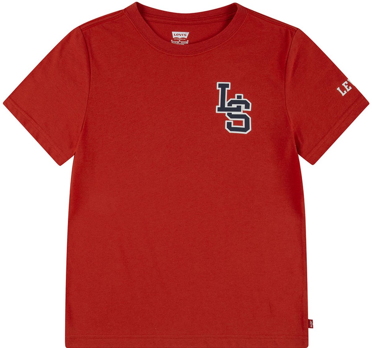 Levi´s ® Kids Monogram T-shirt Met Korte Mouwen Rood 12 Years Kinderen