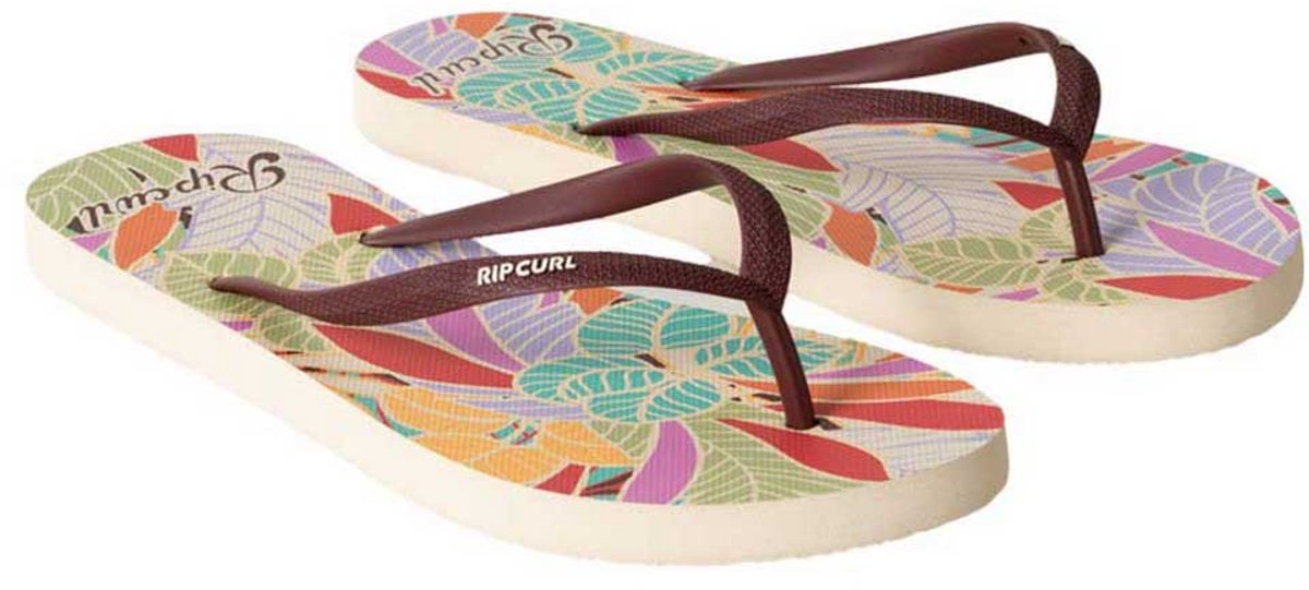 Rip Curl Mixed Bloom Slippers Vrouw Dark Chocolate