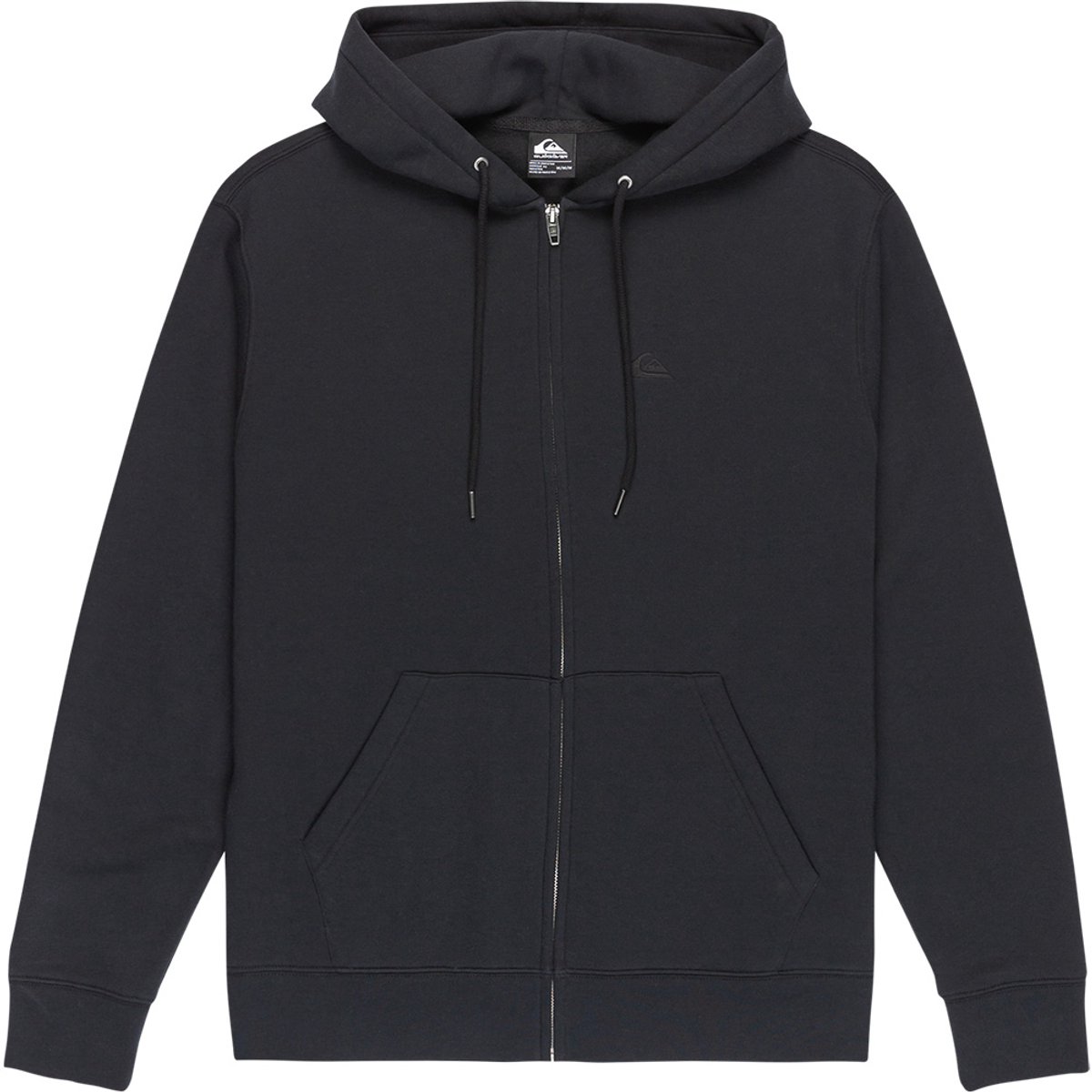 Quiksilver Salt Water Sweatshirt Met Rits 2XL Man Zwart