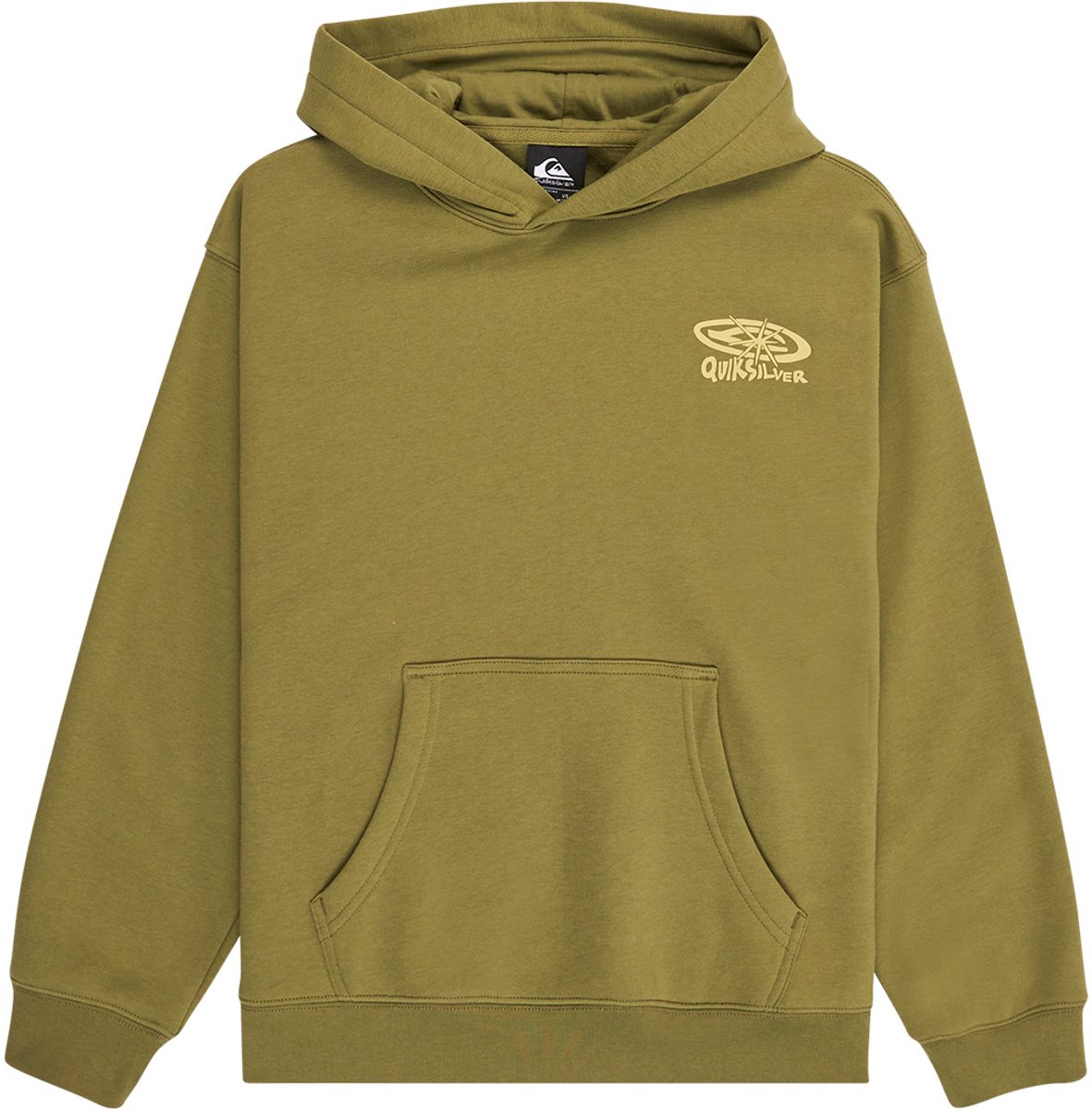 Quiksilver Salt Water Graphic Hoodie 8 Years Jongens Groen