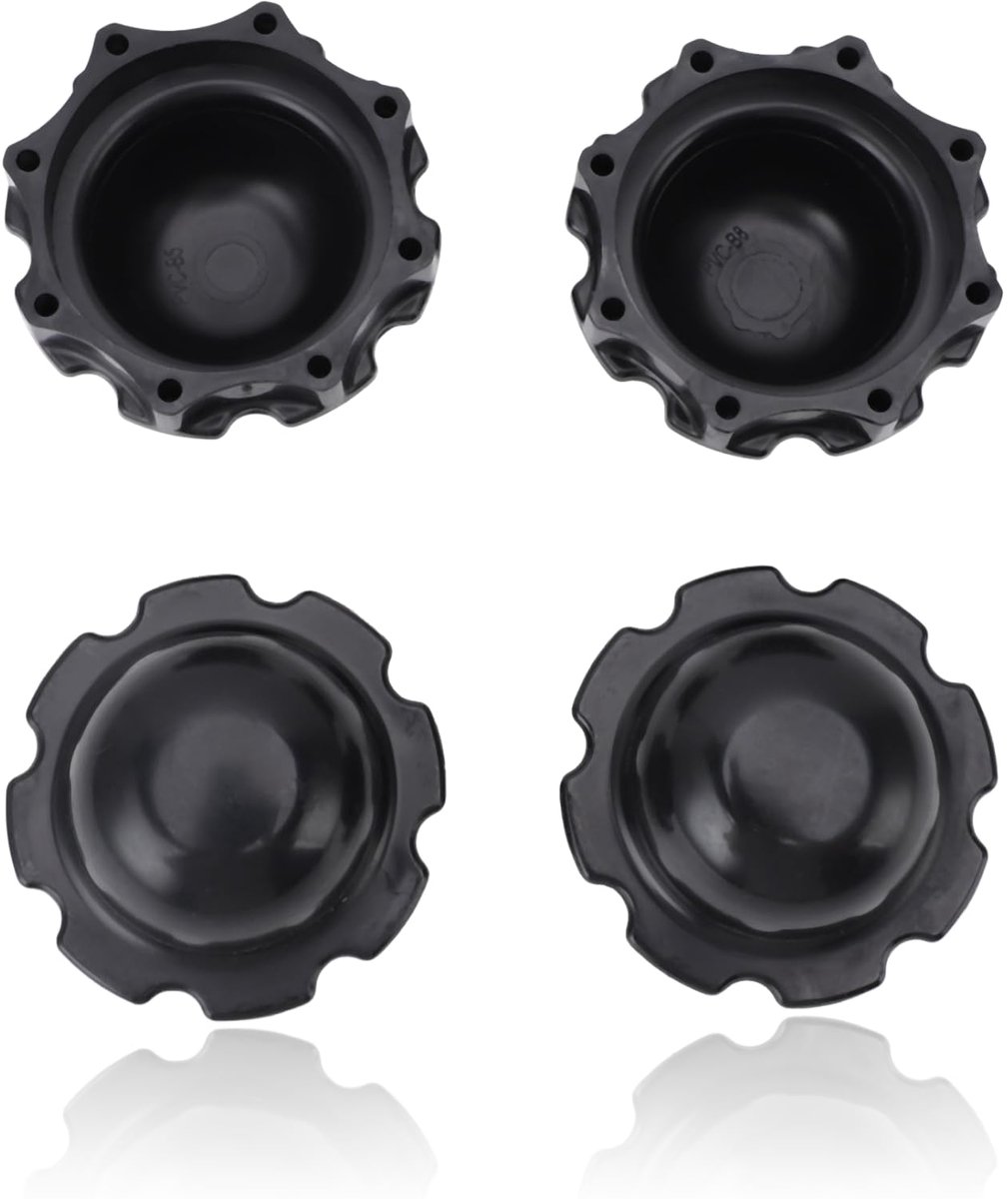 4-pack P6575 Rubberen Gatplug, Filterstopkap voor Opblaasbare Hot Tub Spa, Buitenbubbelbad en Spa-accessoire, voor Opblaasbaar Bubbelbadgat