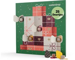waterdrop® Adventskalender 2025 – 25 Dagen Suikervrije Hydratatie Tabletten met Smaak, Kerstcadeau voor vrouw & Mannen, Countdown Kalender met Dagelijkse Verrassing – Limited Edition