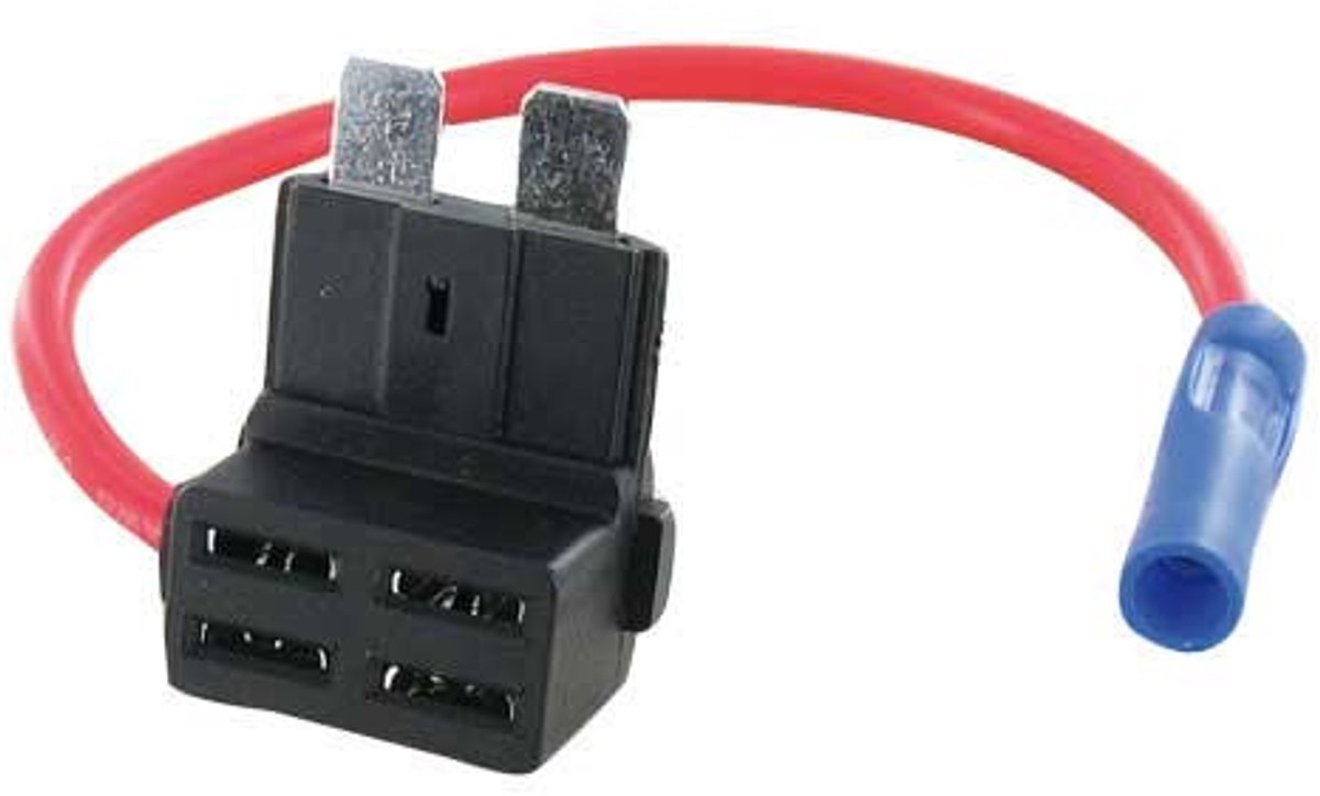 Bypass zekeringhouder 10A met kabel