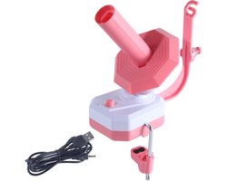 Creatorally USB Automatische Spoelmachine - Garenwinder voor Wol - Roze - Wolmolen - Wolwinder - Breien & Haken - Garenwinder - Wol Oproller - Yarn Winder