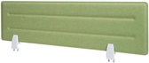 Cloison de séparation de bureau MCW-G76, panneau d'affichage pour bureau, tissu/textile insonorisant avec relief ~ 100x30cm vert