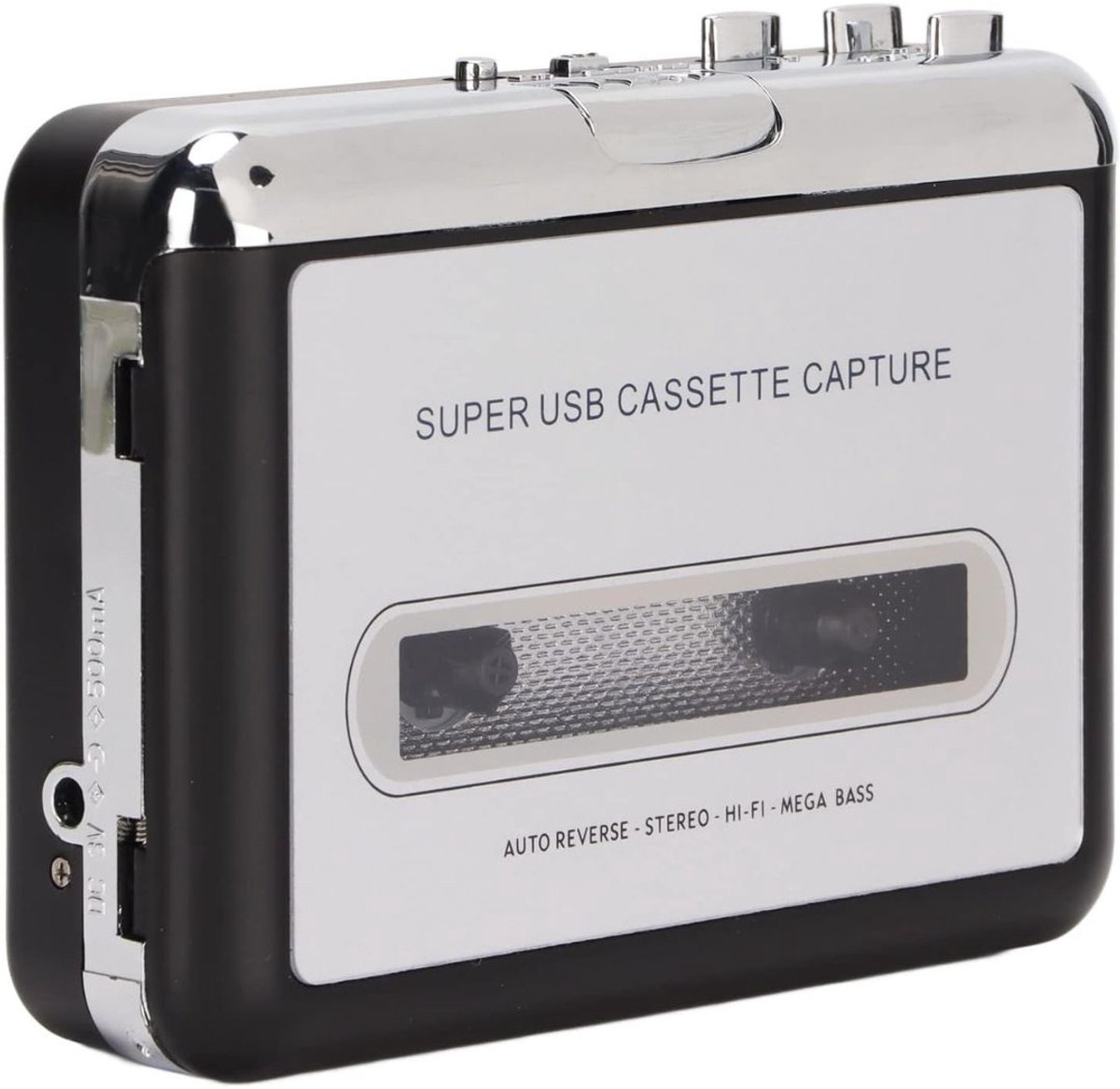 MKSS® Cassette Speler - Walkman - Grijs en Zwart