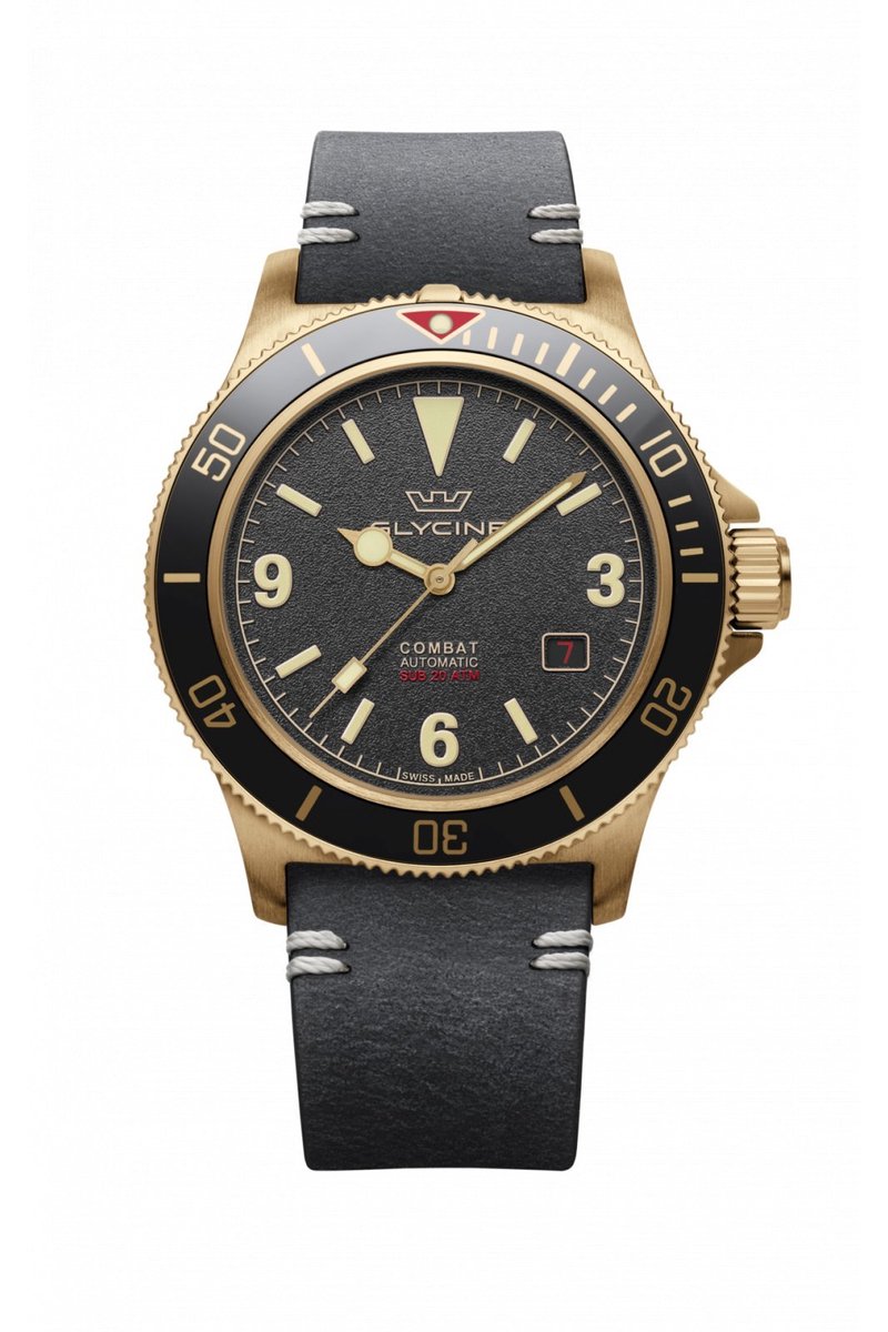 Glycine GL0265 - Combat Sub 42 mm Bronze