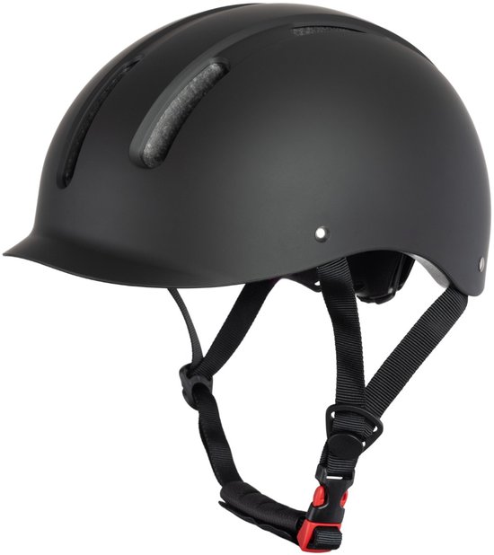 Casque de vélo VINZ Vélo | Vélo électrique / Fat Bike / Vélo cargo | Taille 54-61cm | Certifié CE - Zwart Mat