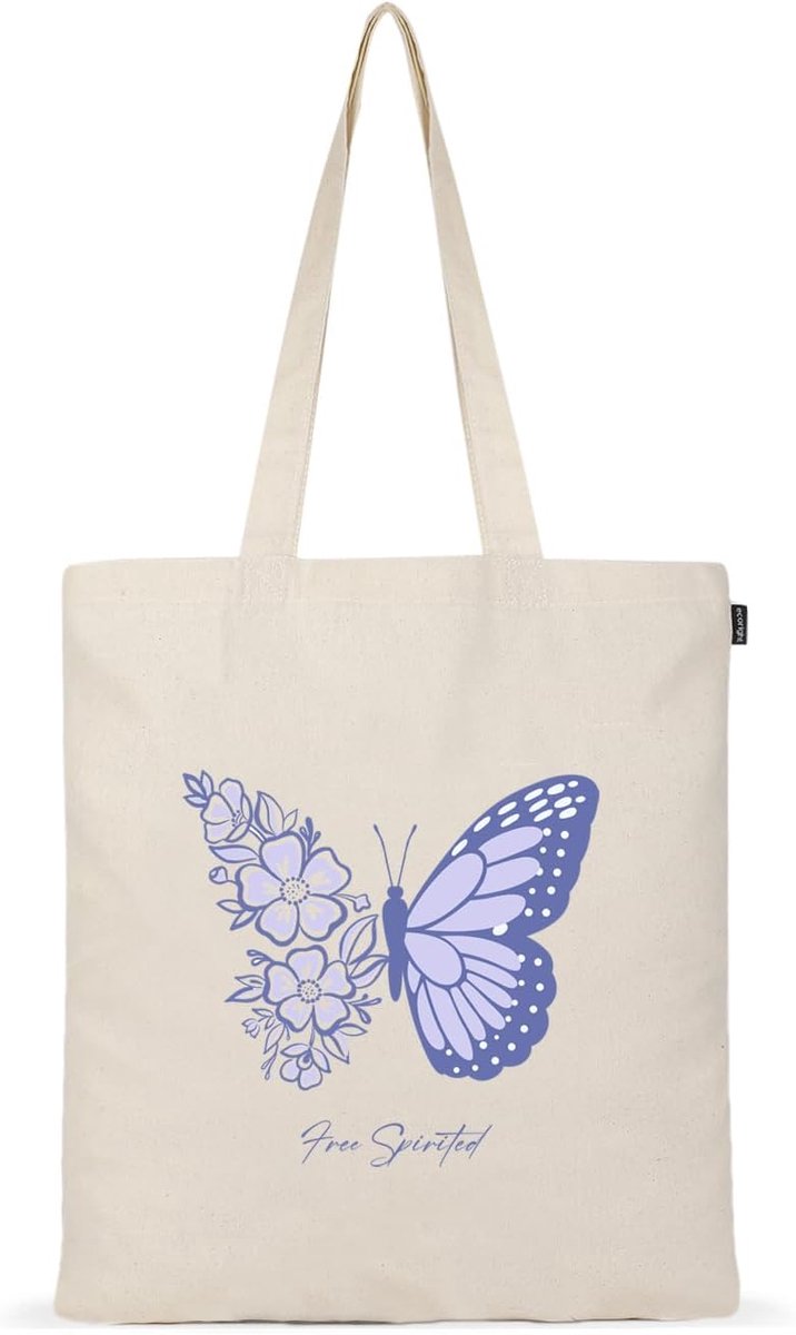 Stijlvolle Herbruikbare Canvas Tas voor Vrouwen - Perfect voor School, Winkelen en Strand