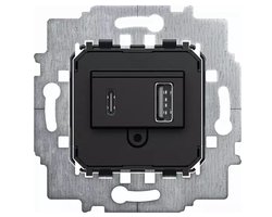 ABB Busch-Jaeger 6475U USB-A en USB-C voedingsadapter - 2CKA006400A0398 - E3JD8