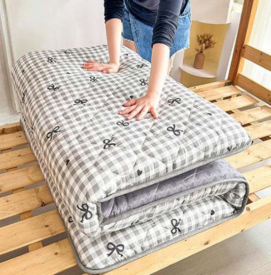 Zachte Japanse futonmatras 180 x 200 cm - Draagbare en opvouwbare slaapmat voor volwassenen van Futonota — afbeelding 3