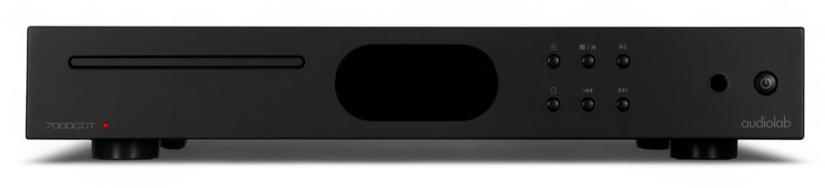 Audiolab 7000CDT CD Transport - USB HDD Playback - Optical & Coax uitgang - Lossless Audioformaten - Zwart
