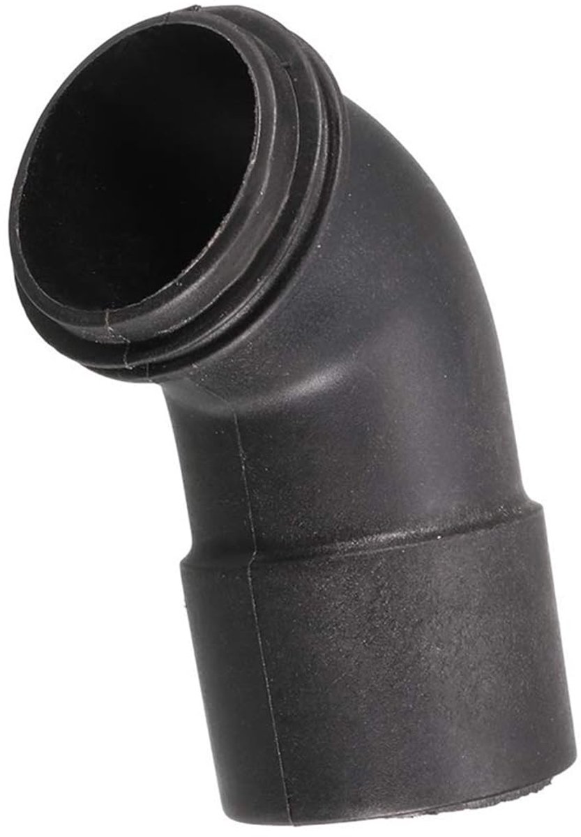 Plastic Dust Bag Connector for 9403 Belt Sander, 25mm/1 Inch Inner Diameter Replacement Adapter for Plastic Belt Sanding Parts, Black