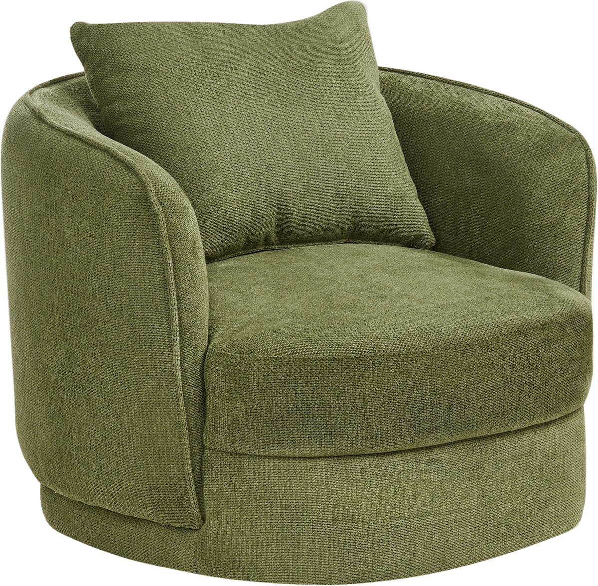 ANDALEN - Fauteuil - Groen - Polyester