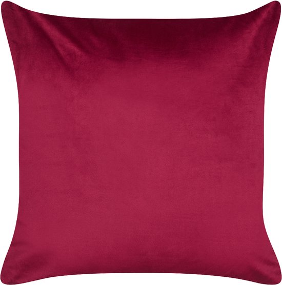 GOLDSPRUCE - Lot de 2 Sierkussen - Rouge - Velours