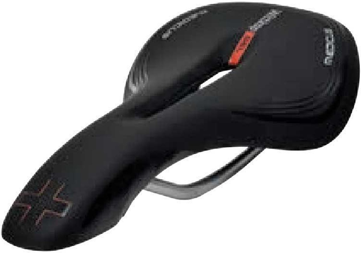 Wittkop Medicus Twin 7.0 Zadel Zwart 135 mm Man,Vrouw