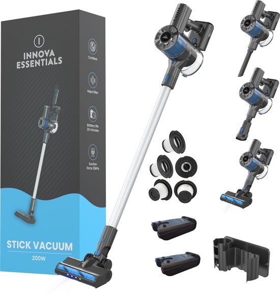 Innova Essentials PowerVac Pro+ - Steelstofzuiger Draadloos - 500 Air ...
