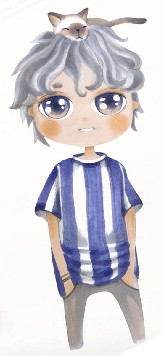 COPIC Ciao markers Manga Starter Set 'Serene' - 3 stiften met papierblok