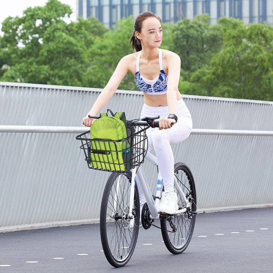 Fietsmand voor kinderen, met de hand breien, fietsstuurmand voor kinderen, meisjes