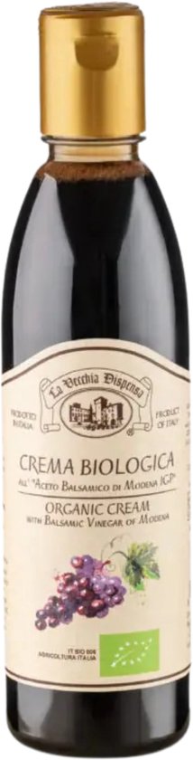 La Vecchia Dispensa - Biologische Balsamico crème - Authentieke smaak - 250ml