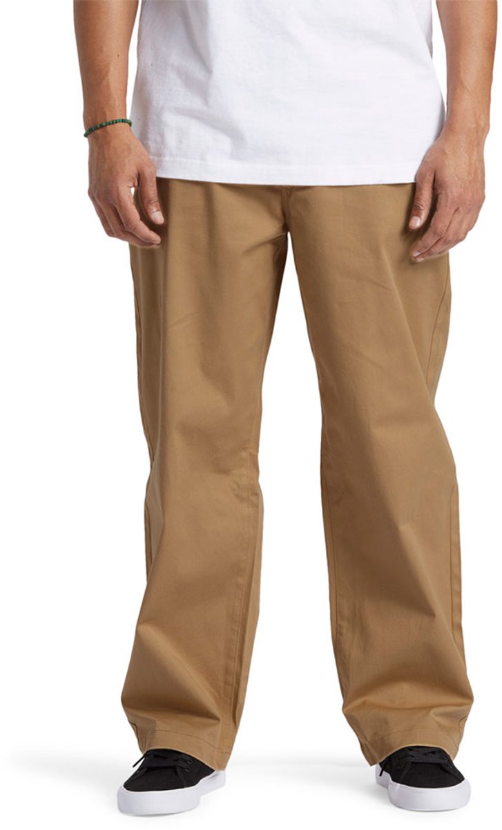 Dc Shoes Worker Baggy Chino Broek 33 34 Man Incense