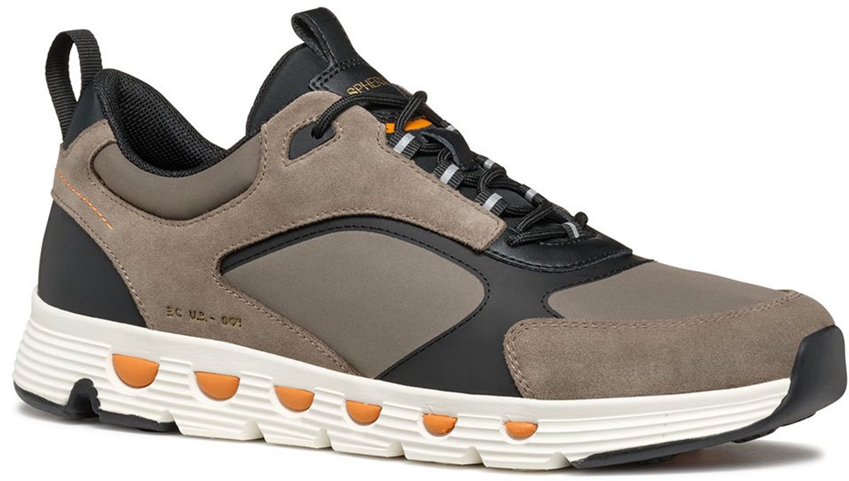 Geox Sneakers Dove Grey / Black