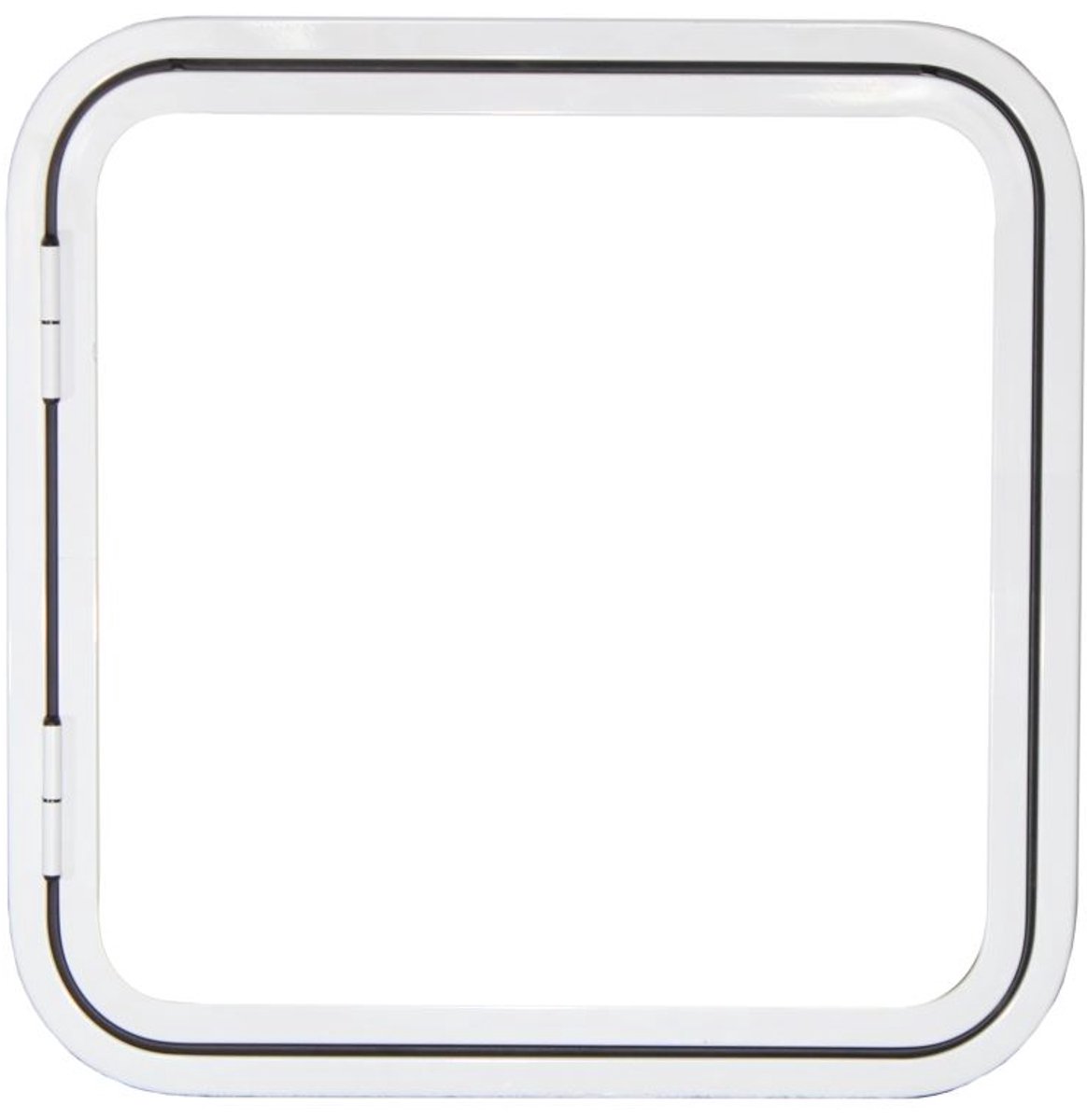 Serviceluik 570x600mm zwart rechts - zonder paneel