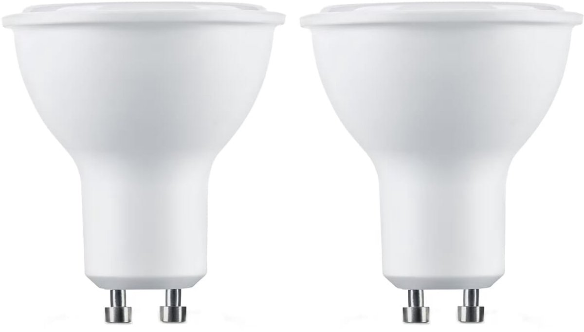 Technik GU10 LED Lamp 7W - 630lm - 2700K - Warm Wit - LED Spot - Vervangt 45W Halogeen Gloeilamp - 2 stuks