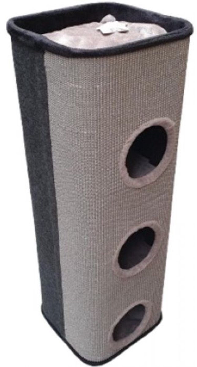 Krabton Cattower - Grijs - Maat XL - 120 x 40 x 40 cm