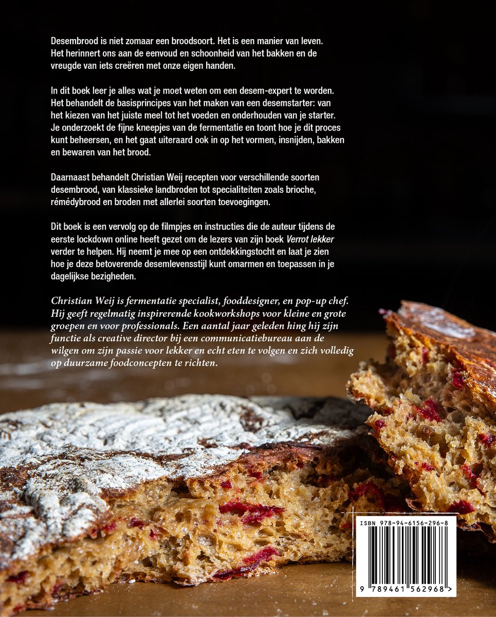 Verrot lekker desembrood - back cover
