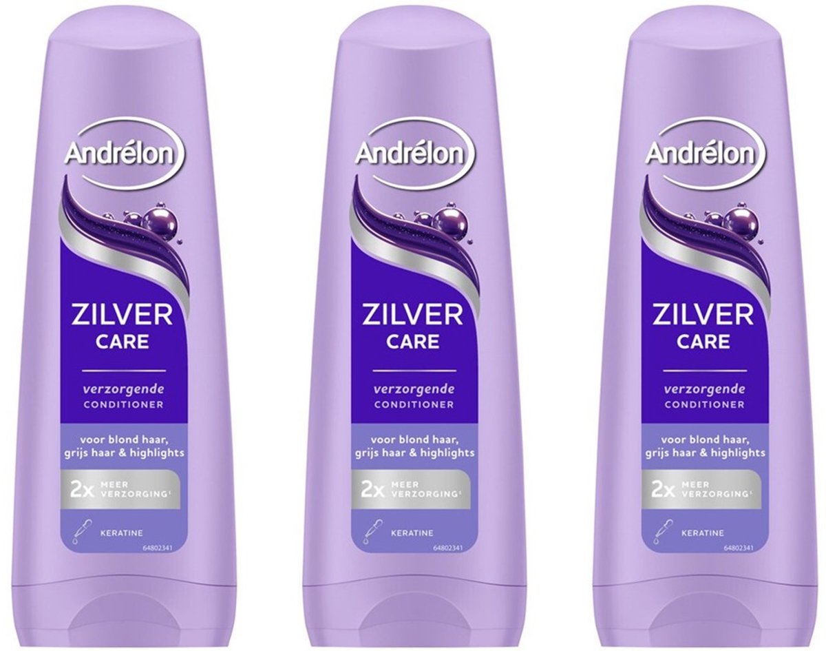 Andrélon Conditioner Zilver Care - 3 x 200 ml