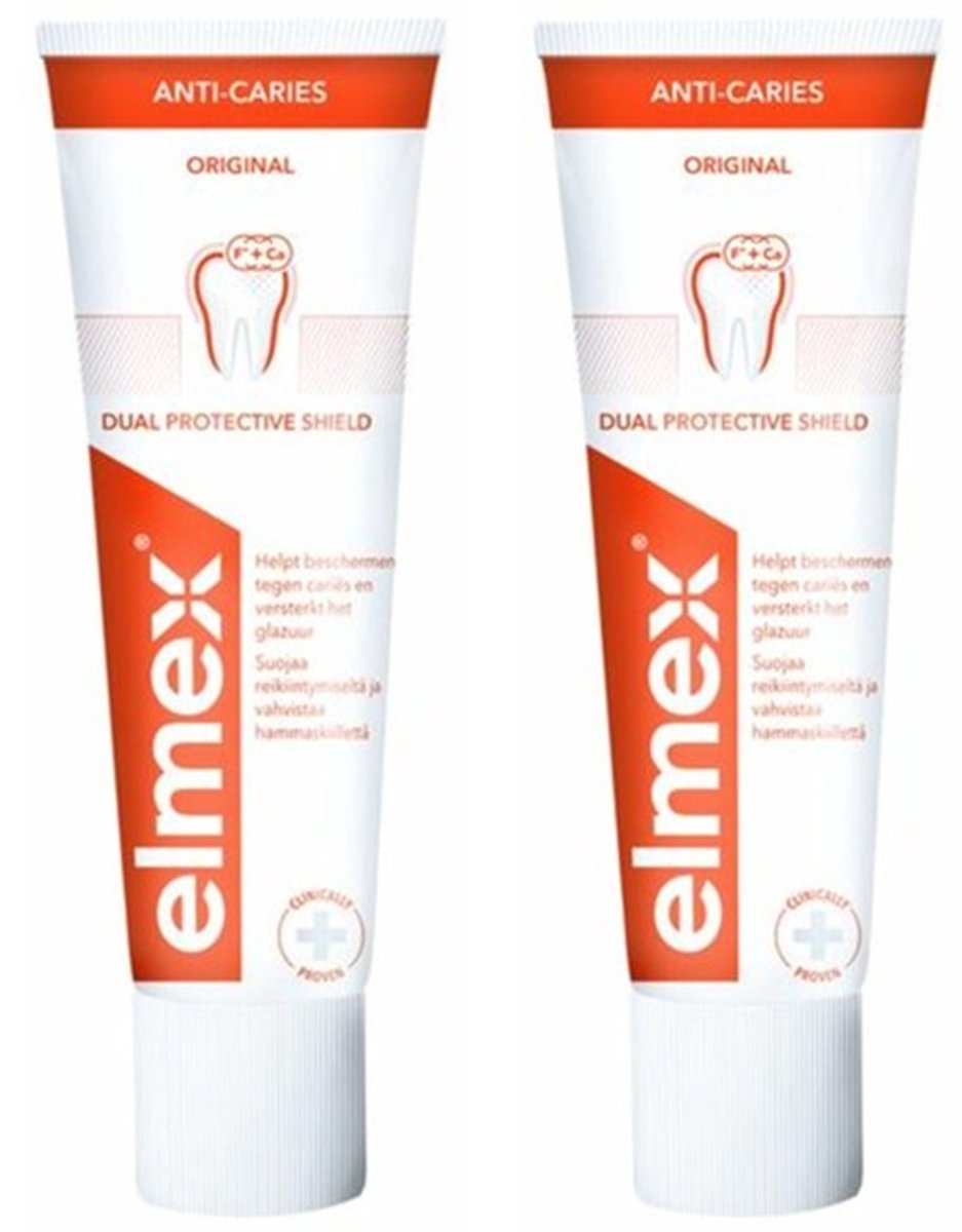 Elmex Tandpasta - Anti-Caries - 2 x 75 ml