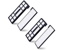 4 Stuks Filters Replacement Geschikt voor Eufy X10 Pro Omni - Stofzuiger onderdeel - Filters
