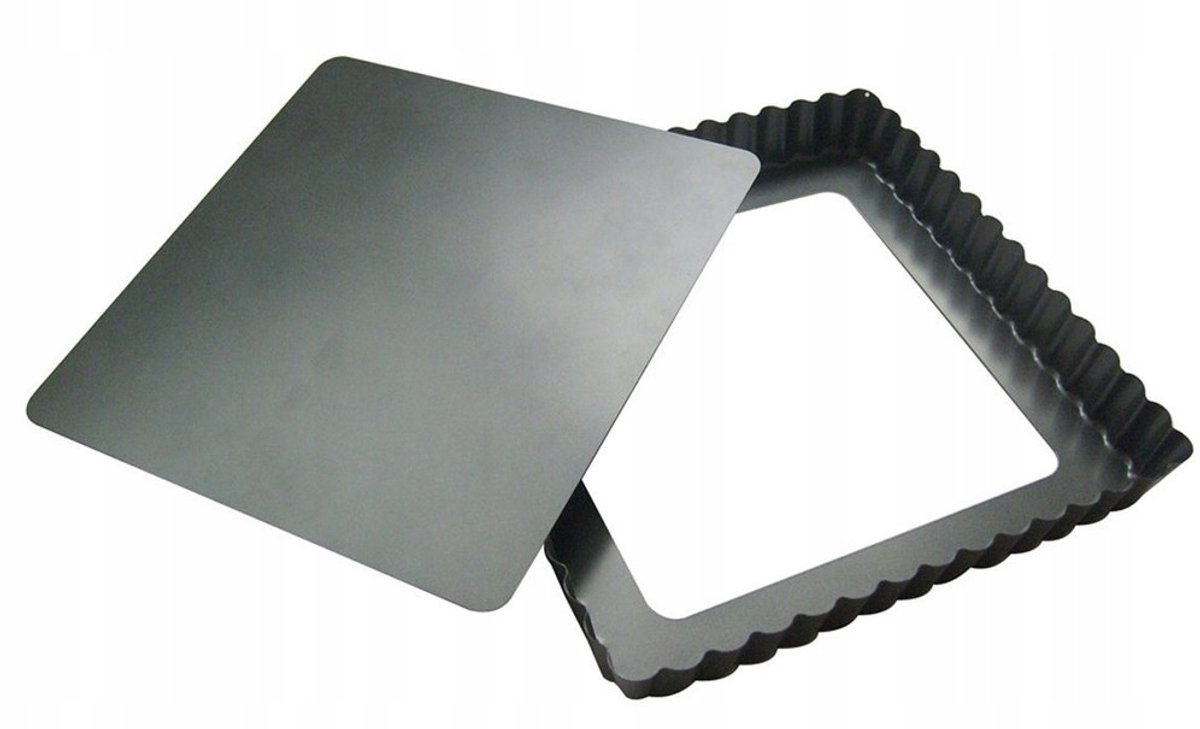 De Buyer Kwadrat Vorm Antiaanbaklaag 23cm