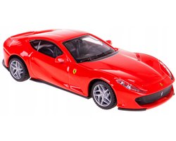 Bburago Ferrari 812 Superfast Modelauto 1:43 Rood Met Pull-back