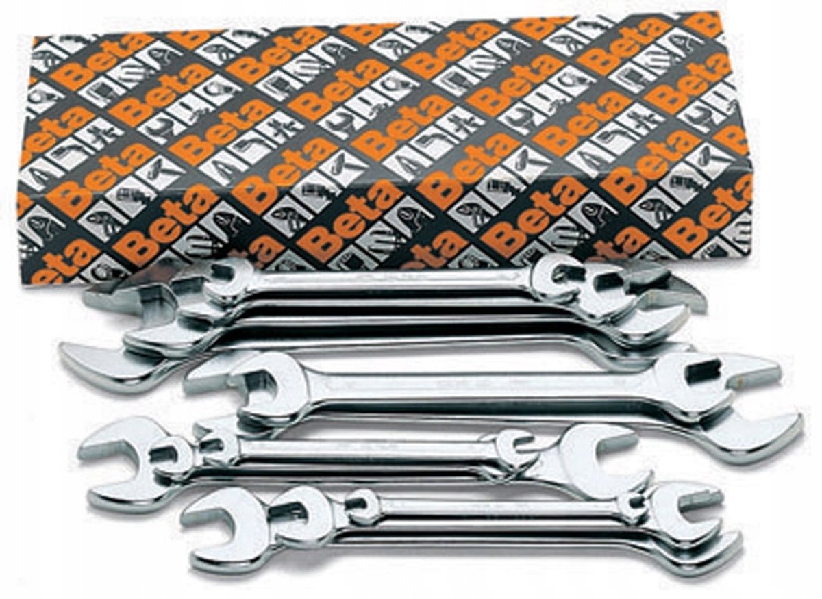 Beta Dubbelzijdige ringsleutelset 6-22mm, 8-delig