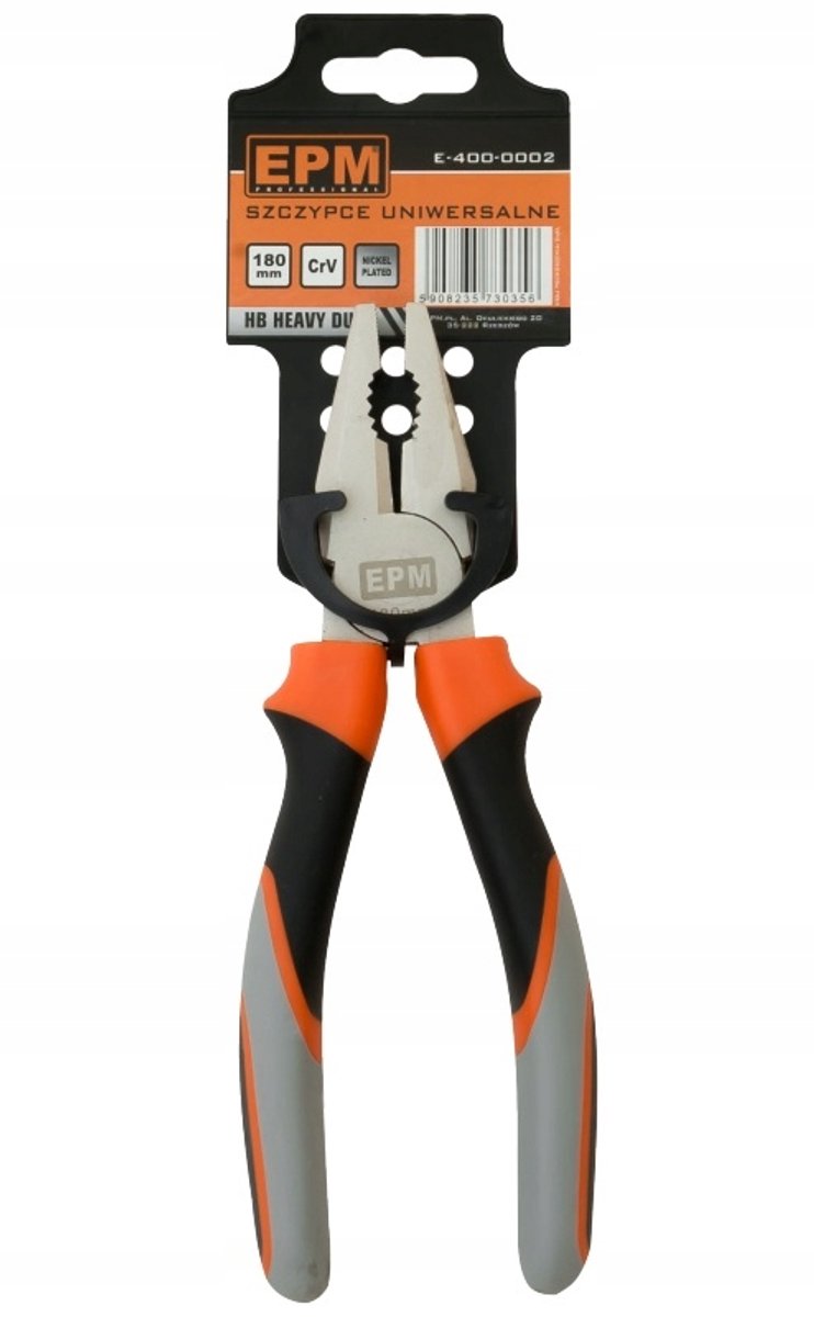 Universele tang 180 mm Heavy Duty - Chroom-Vanadiumstaal