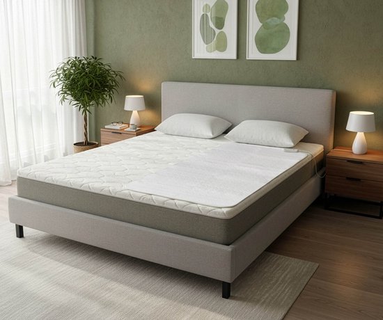 Tomado TEB1505W - Elektrische deken 1 persoons - 150 x 80 cm - Warmtedeken - Elektrische onderdeken - Extra snelle opwarming
