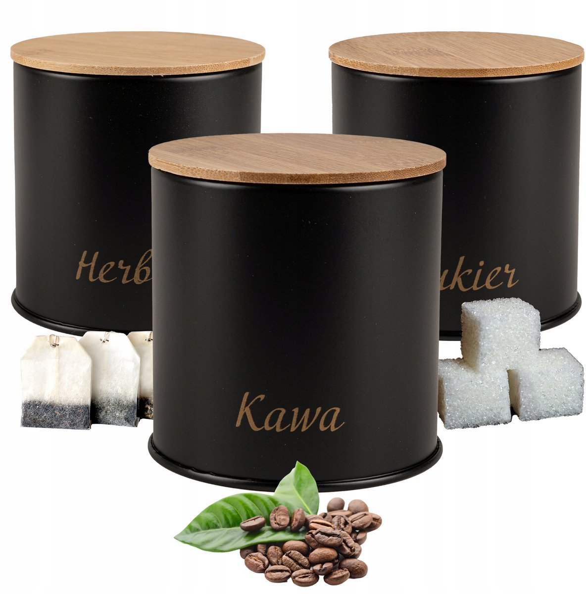 Karl Hausmann Alaska Set: Koffie-, Thee- & Suikerpot (3 stuks)