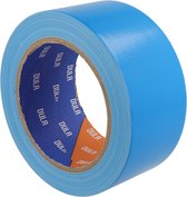 DULA Duct tape - Blauw - 50 mm x 25m - 1 Rol Ducktape - Reparatie tape