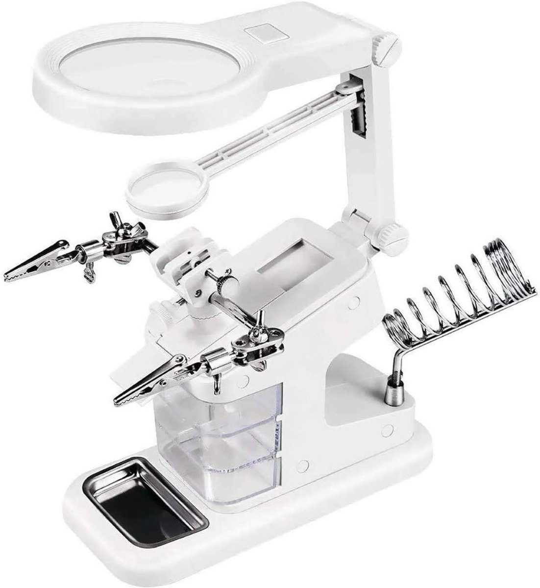 DailySupplies® Vergrootglas Met Verlichting - Loeplamp met Led Verlichting - Wit
