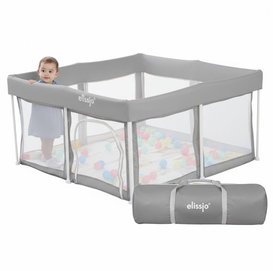 Grondbox Baby - Inklapbare Speelbox & Kinderbox - Inclusief